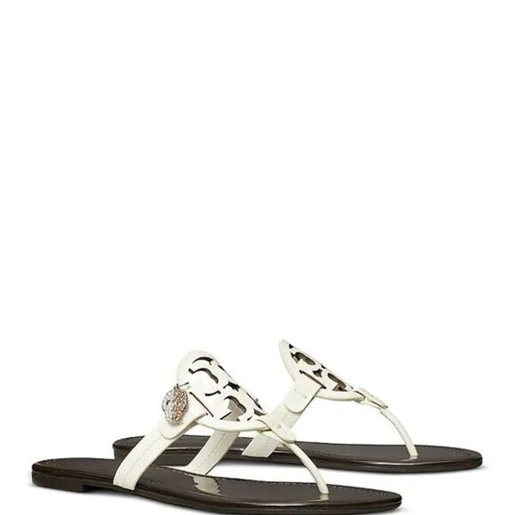 Tory Burch Shoes - NIB Tory Burch x BonBon Miller Sandals COLA White 6.5 M, 7 M and 10 M